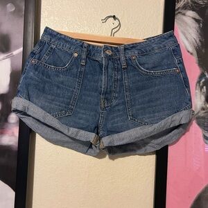 We The Free Classic Blue Jean Shorts